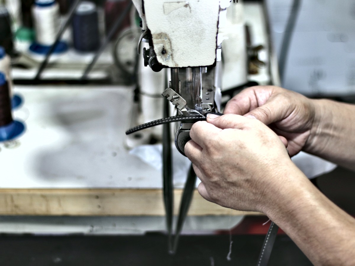 Skilled sewing line